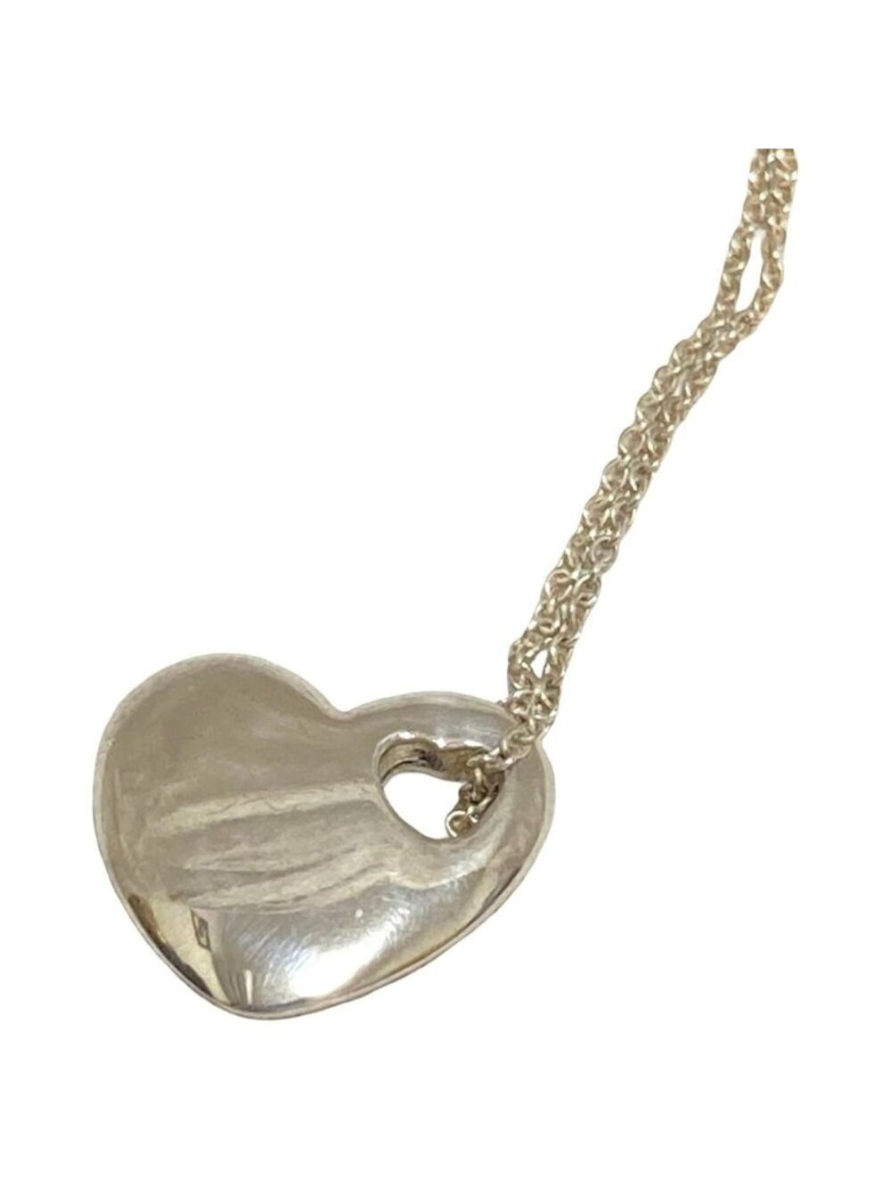 Tiffany & Co Heart in Necklace 925 Sterling Silver